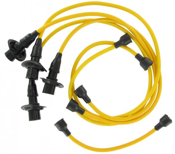 Zündkabel Satz gelb für VW-Oldtimer, B-Qualität