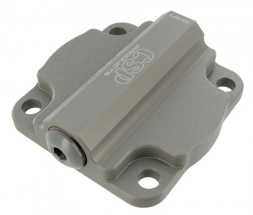 Aluminium Ölpumpendeckel mit Druckventil 9 bar