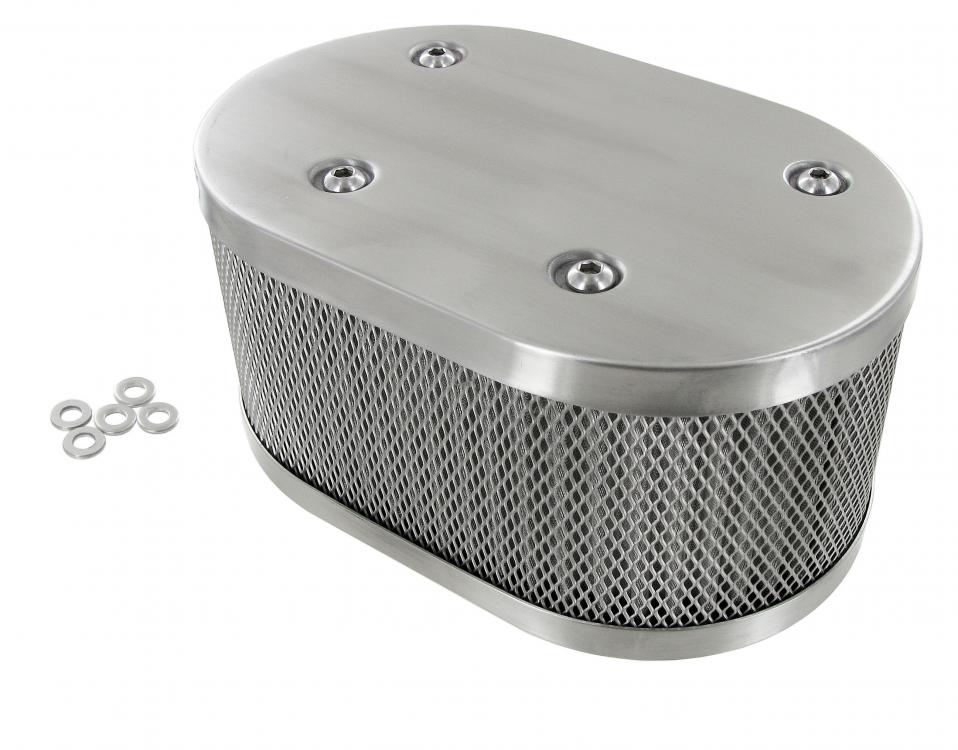 Edelstahl Luftfilter Classic Style für VW Oldtimer