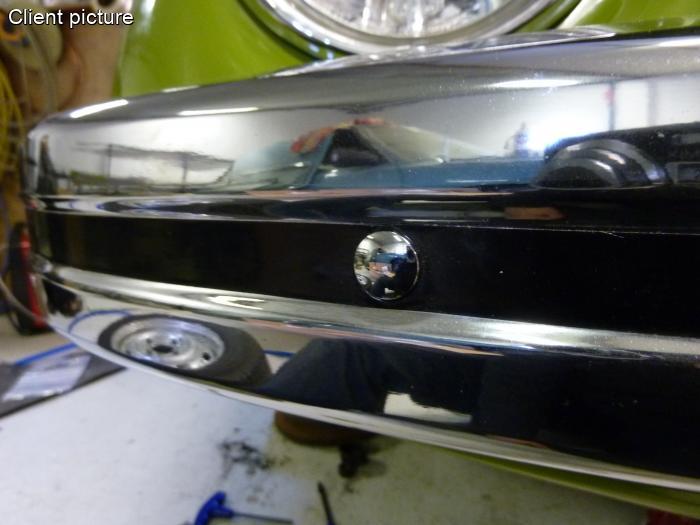 verchromte Bolzen für Stoßstange und Nebelscheinwerfer (6 Stück)