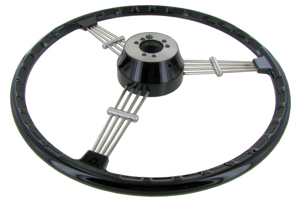 Banjo Lenkrad schwarz, Nachbau für VW Oldtimer
