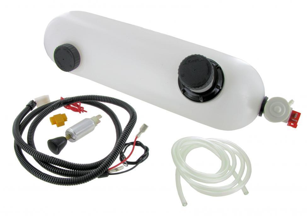 Scheibenwaschanlage Umrüstset mit Motor und Behälter 12V