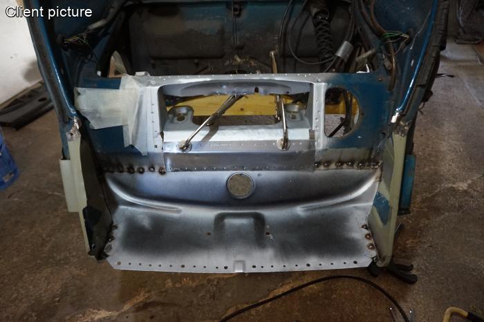 Bodenblech Reserveradfach