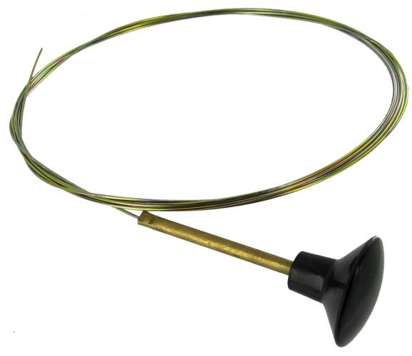 Motorhaube und Kofferraumkabel mit schwarzem Knopf
