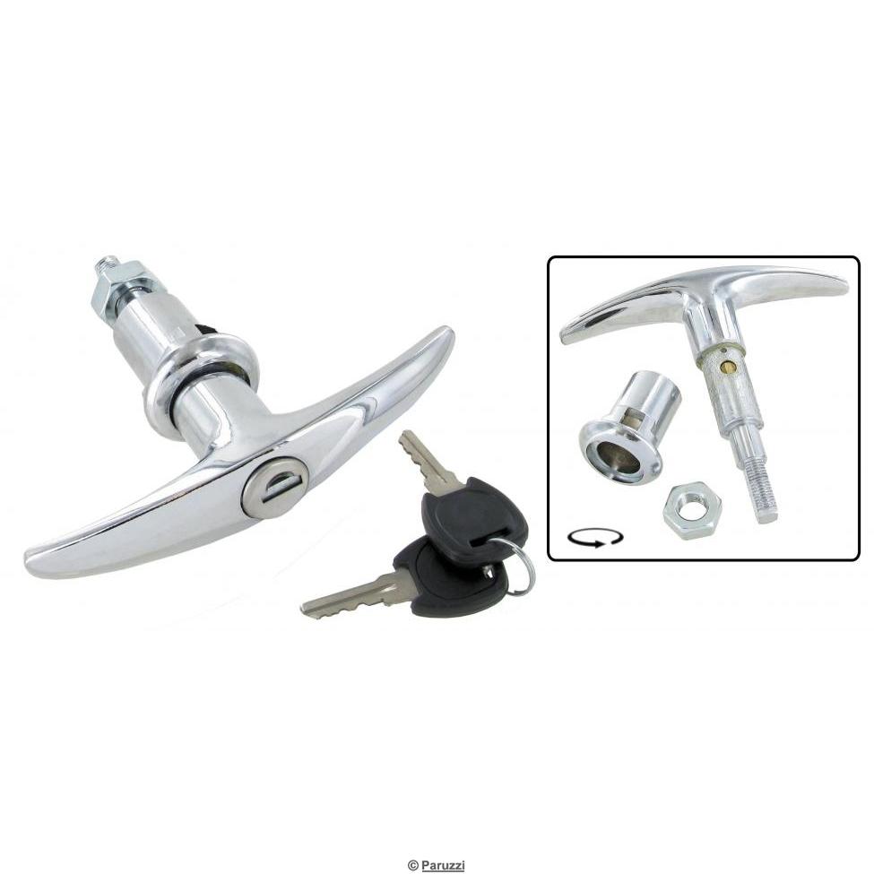 Motordeckelschloss mit Schlüssel