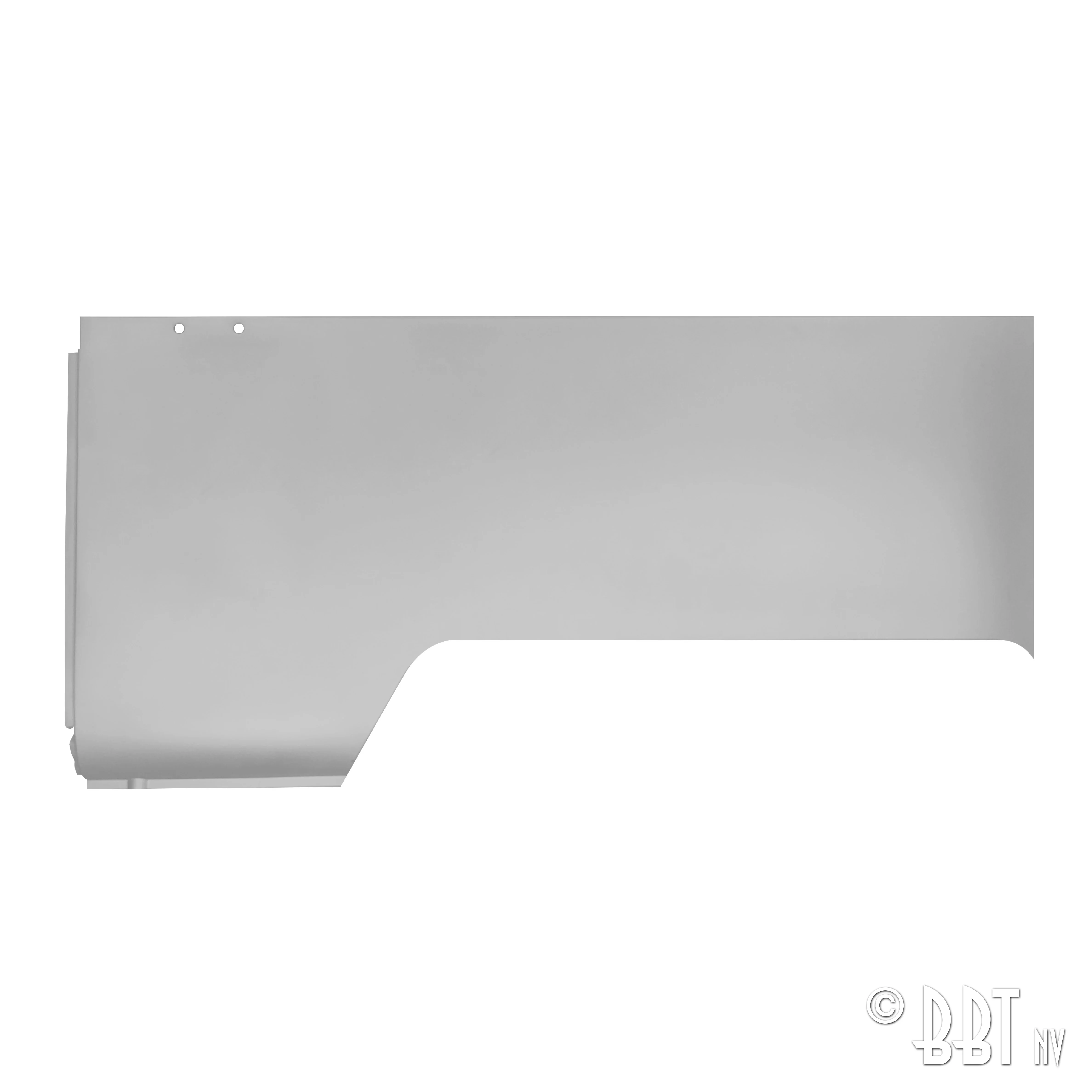 Seitenflanke kurz links Pritsche VW Bus bis 07/62