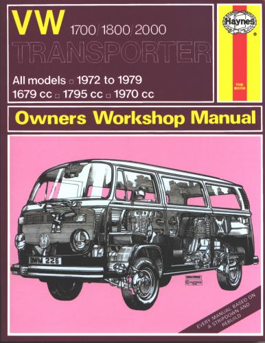 Owner Workshop Manual für T2 Bulli Typ 4 Motor 1972-1979