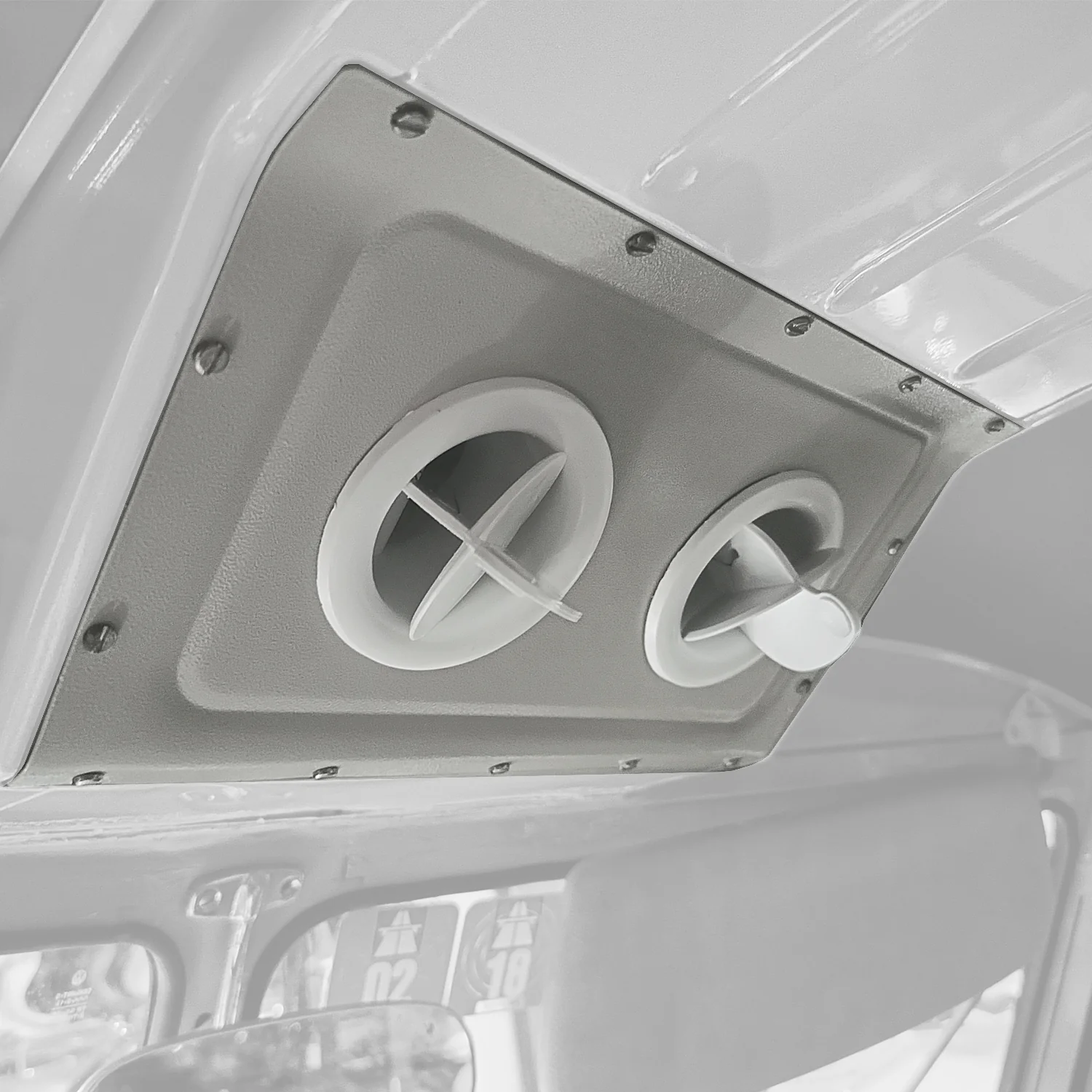 Uni-Vent Belüftungssystem für VW Bus 03/55-07/67