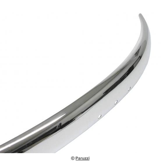 Heckstoßstange verchromt Edelstahl