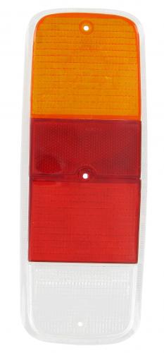 Rücklichtglas European Bernstein/Rot/Klar für Bulli 71-79