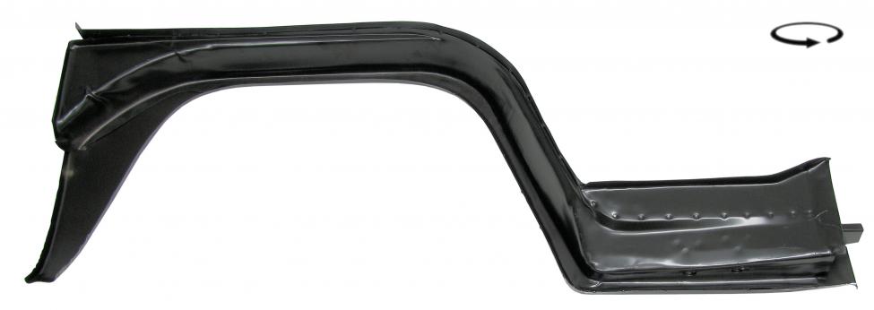 Vorderer Radkasten Links (Dog Leg) B-Qualität für Bulli 67-71