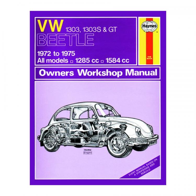 Owner Workshop Manual - Reparaturanleitung für Käfer 1303