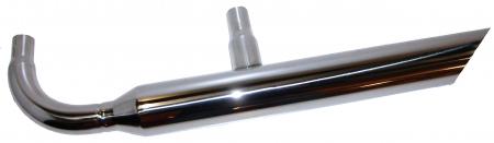 Jet Rohr Edelstahl poliert | Käfer Auspuff Tuning