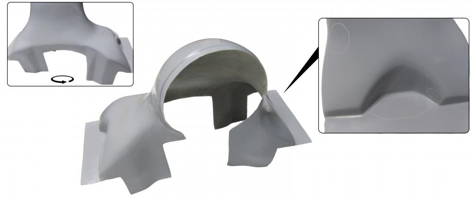 Porsche Lüfterhaube 260mm Kühllüfter für VW Oldtimer