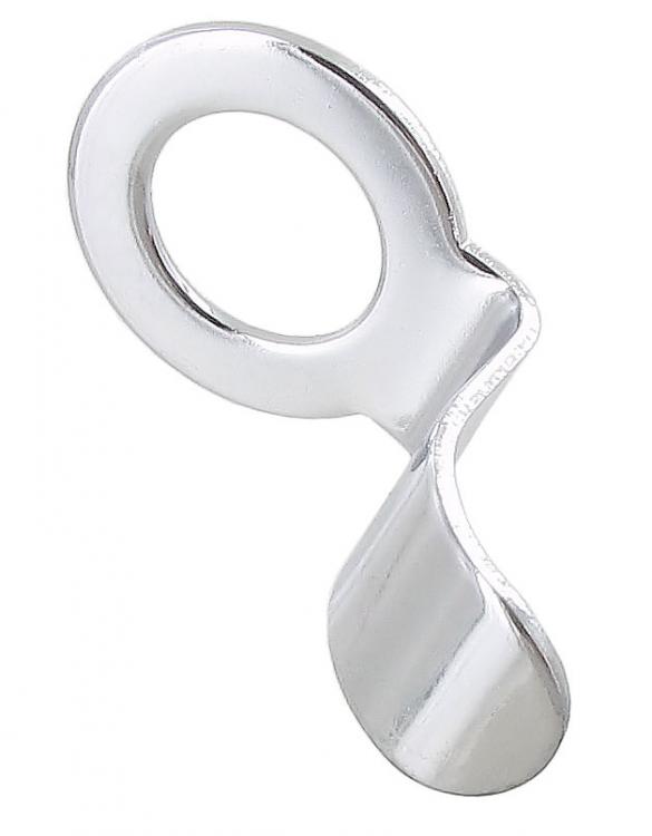 Handschuhfach Fingerzug Hebel verchromter Edelstahl