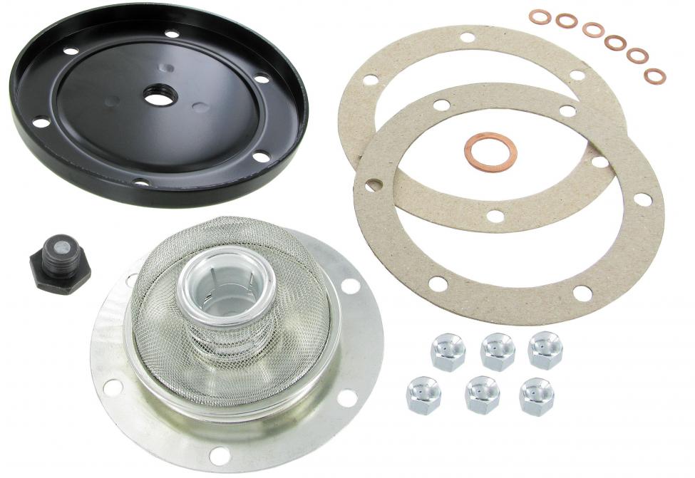 Ölwannenplatte Satz mit magnetischer Ablassschraube für VW Typ 1/3