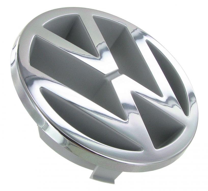 Chrom VW Gitter-Emblem für T3 Bulli ab 08/1987