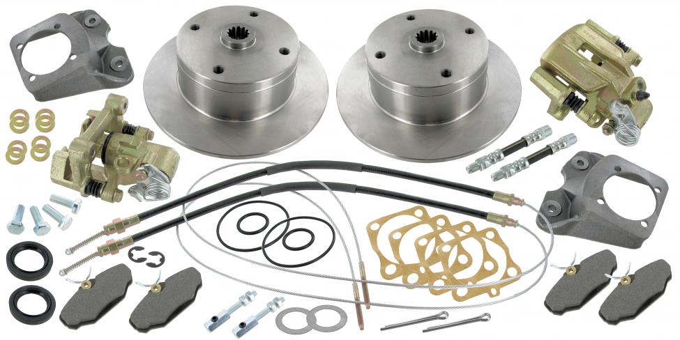 Scheibenbremsen Satz hinten 4x130mm Lochkreis für Käfer
