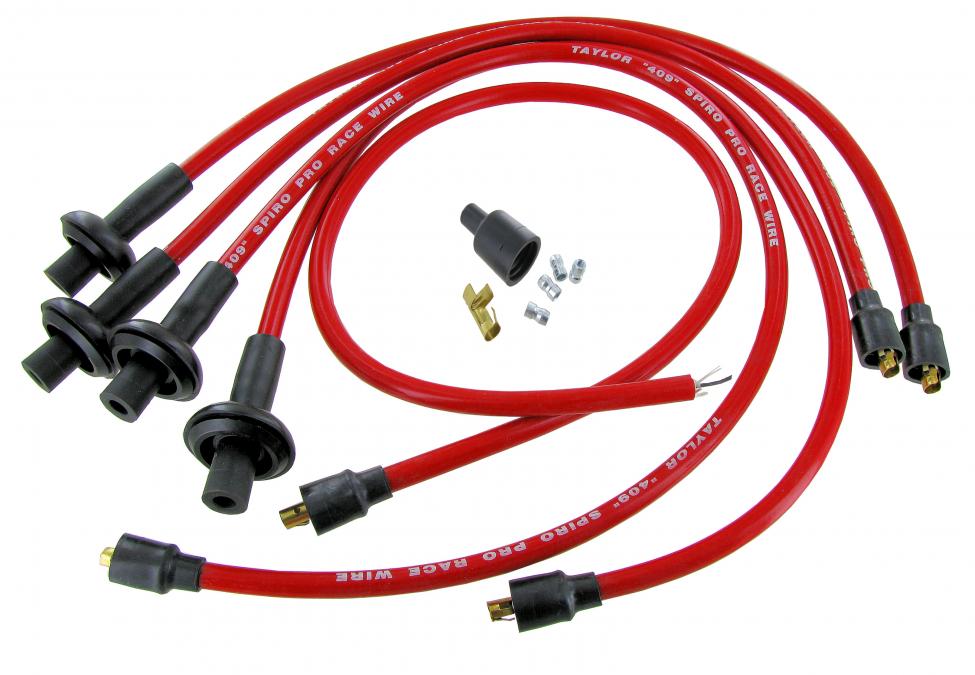 Spiro Pro 409 Race Zündkabel Satz Rot - 10,4mm Hochleistung