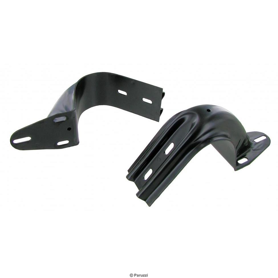 Schwarze Motorhaubenscharniere (pro Paar)