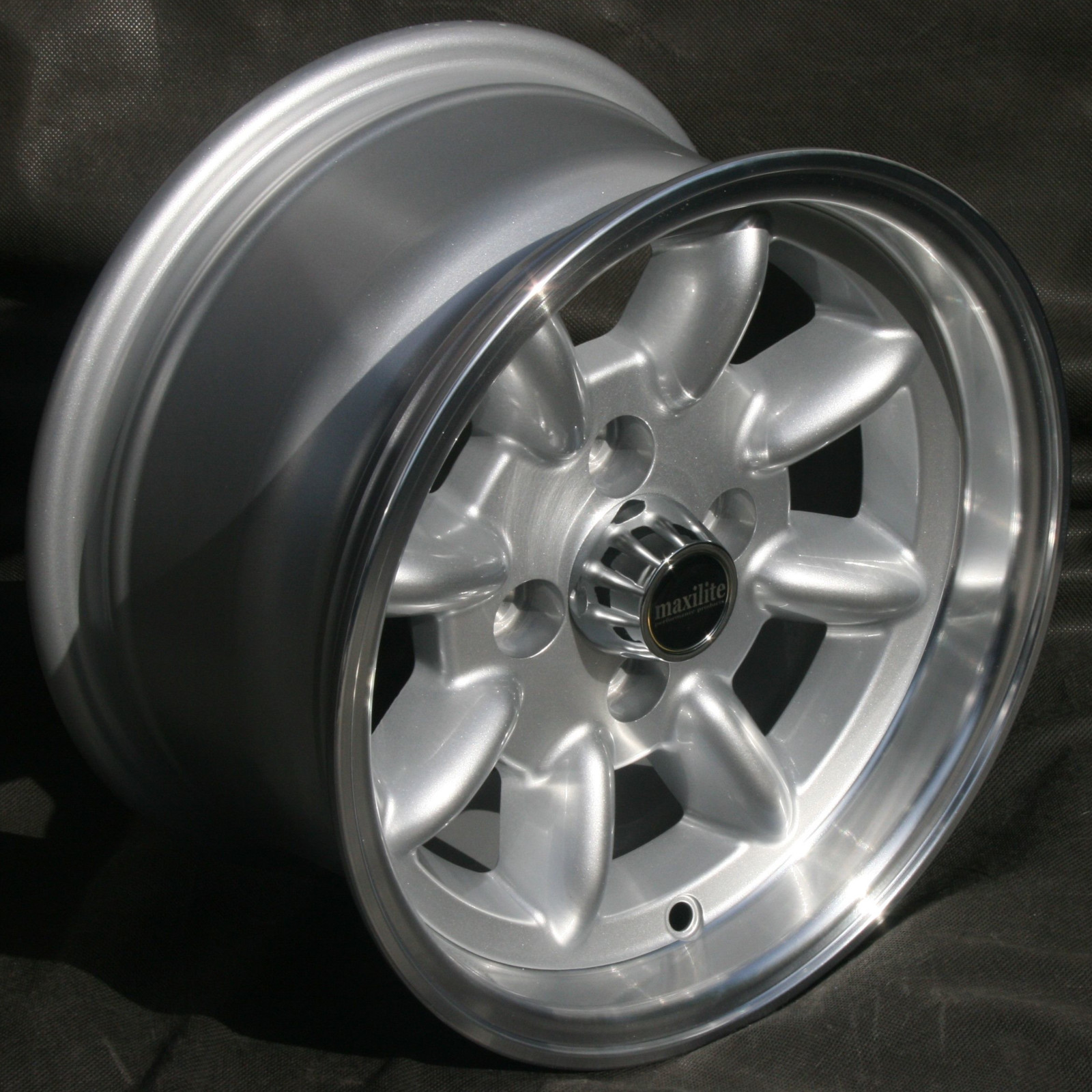 Maxilite Minilite Felge für BMW 7x13 silver/diamond cut