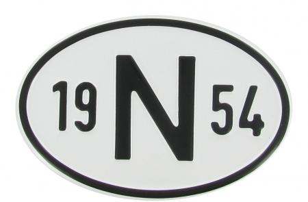 Landesplakette N 1954
