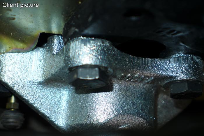 Schraube Bremssättel (4 Stück)