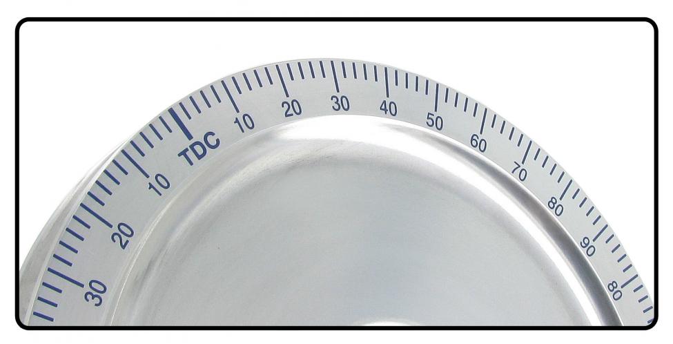 Aluminium Kurbelwellenriemenscheibe 170mm mit Skalengravur