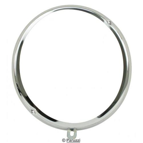 Scheinwerferring verchromter Stahl B-Qualität (pro Stück)