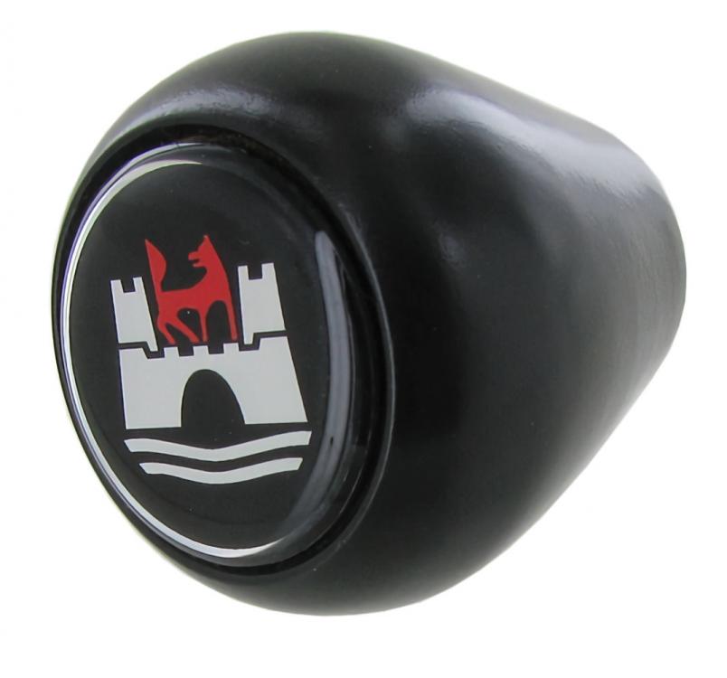 Schaltknopf Schwarz mit Wolfsburg Emblem für Käfer & Bus