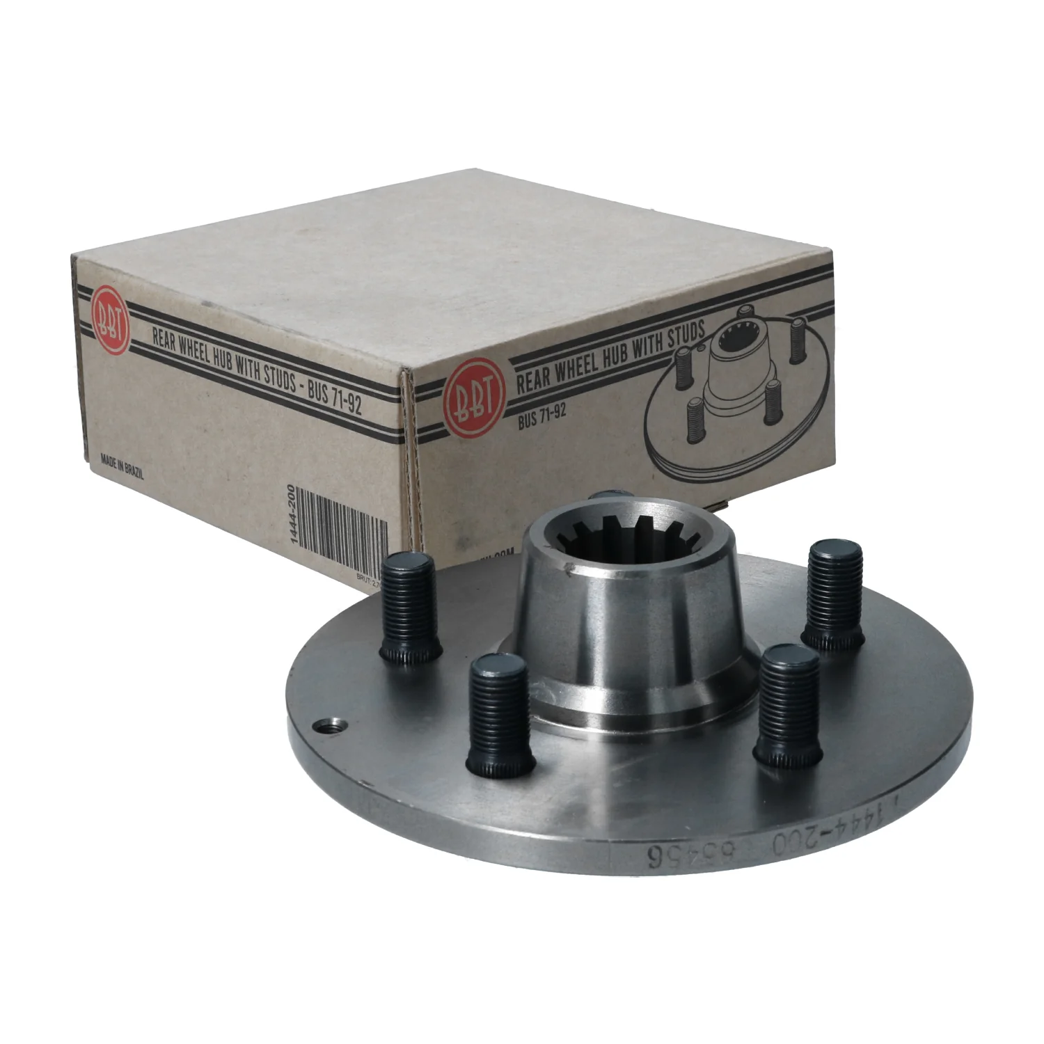 Radnabe hinten mit Stehbolzen für VW Bus 70-92
