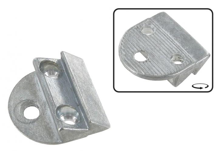 Türschließblech Kabine