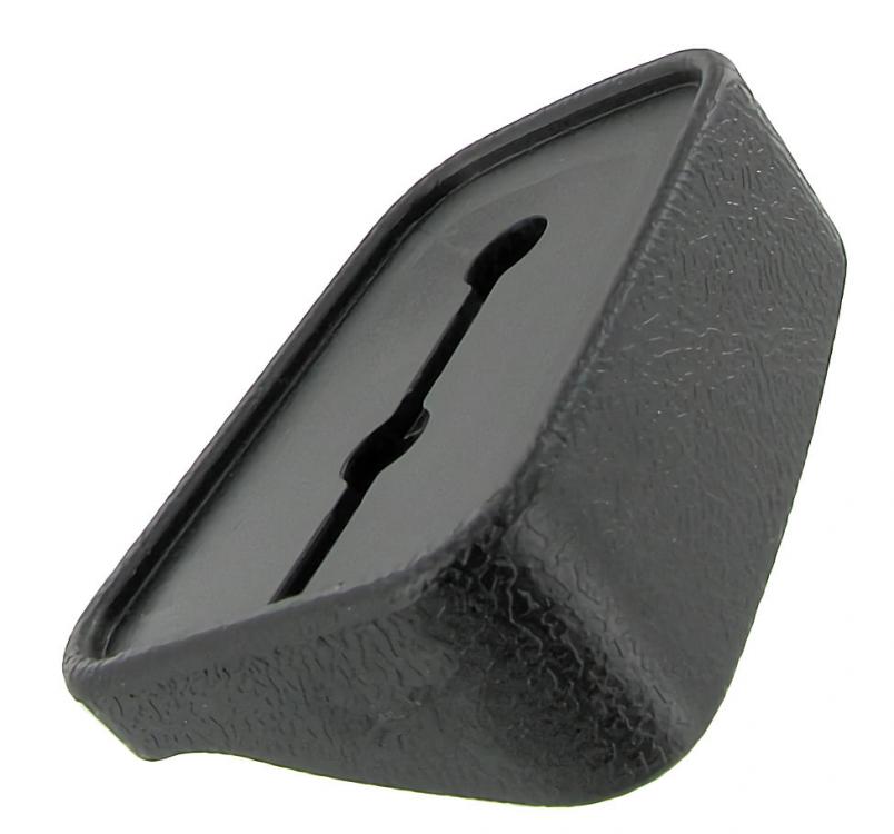 A-Säulen Haltegriff Unterlegplatte satin schwarz