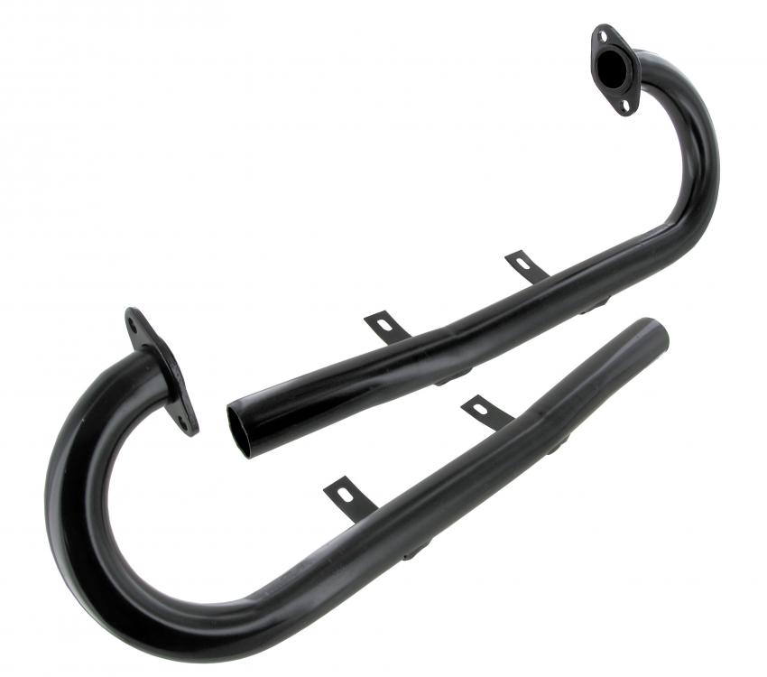 Heizer-Box J-Rohre (schwarze Transportfarbe)