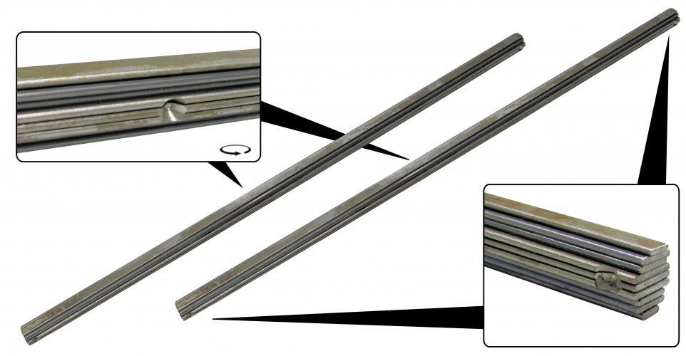 Vorderachse Torsionsfedern 2er Set - 9 Federn je Bündel
