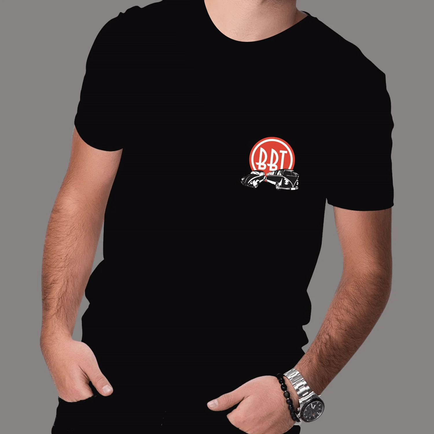 BBT Production T-Shirt 'Barndoor' Größe L für VW Oldtimer