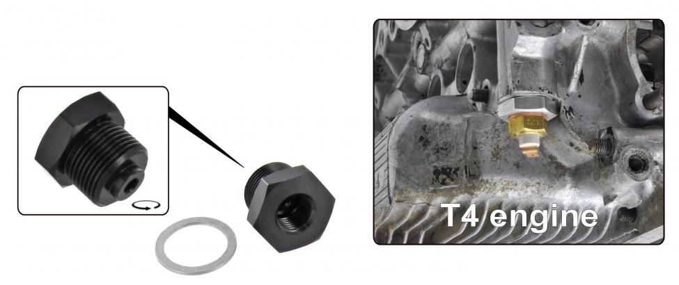Öltemperatur-Adapter für Öldruckbolzen T4/CT/CZ/Waterboxer