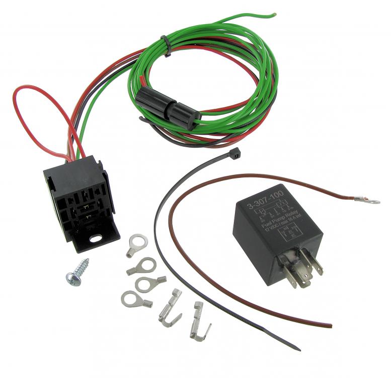 Abschaltrelais-Satz für elektrische Benzinpumpe VW Oldtimer
