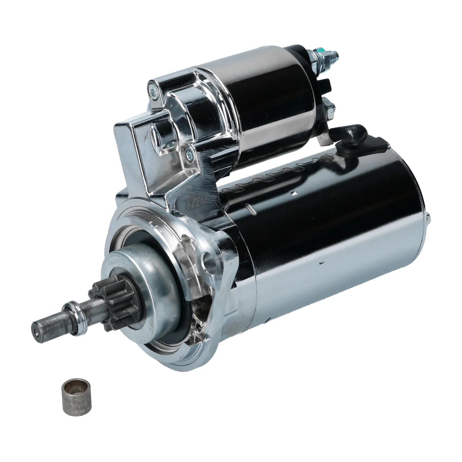 Anlasser 12V 1,4 kW verchromt für VW Käfer Karmann Ghia Bus