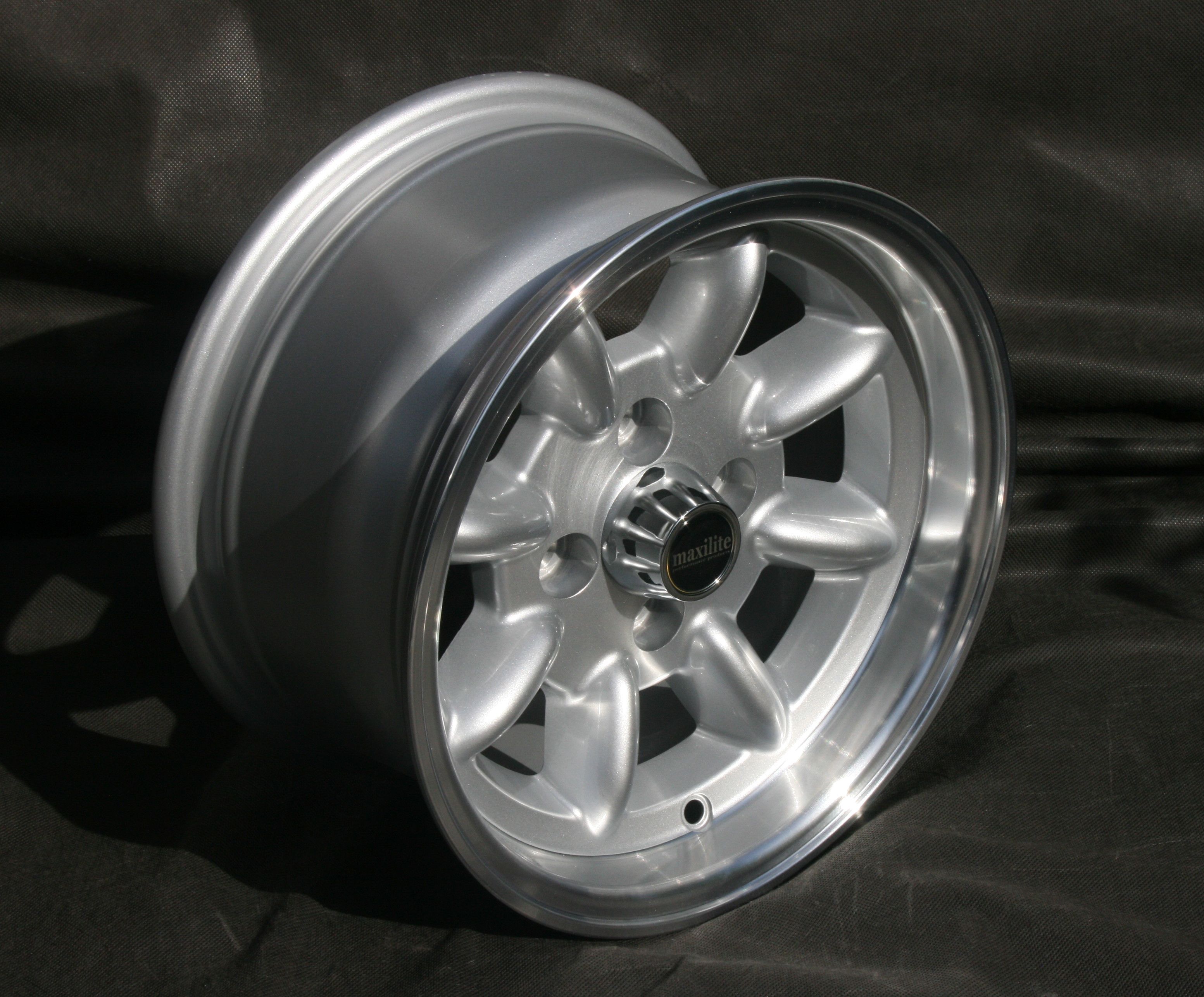 Maxilite Minilite Felge für Fiat 7x13 silber/diamond cut