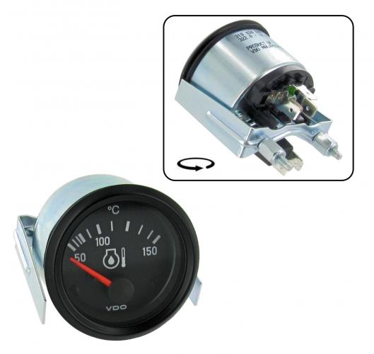 Öltemperatur-Anzeige 50-150 °C Ø 52 mm VDO