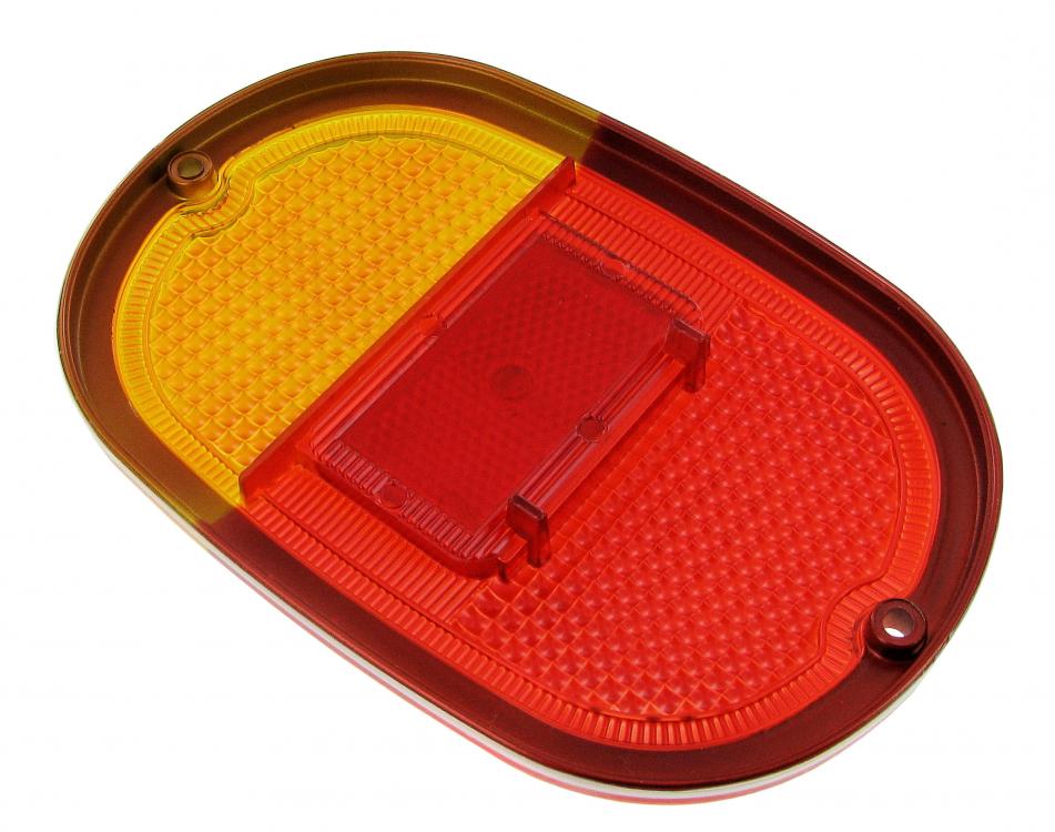 Rücklichtglas European Bernstein/Rot A-Qualität