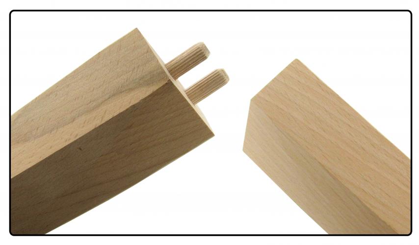 Holz Cabrioverdeck Befestigungsleiste hinten 2-teilig
