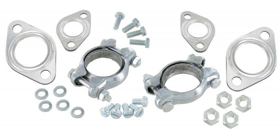 Auspuff Montagesatz Dichtungen Klemmteile VW Käfer Ghia