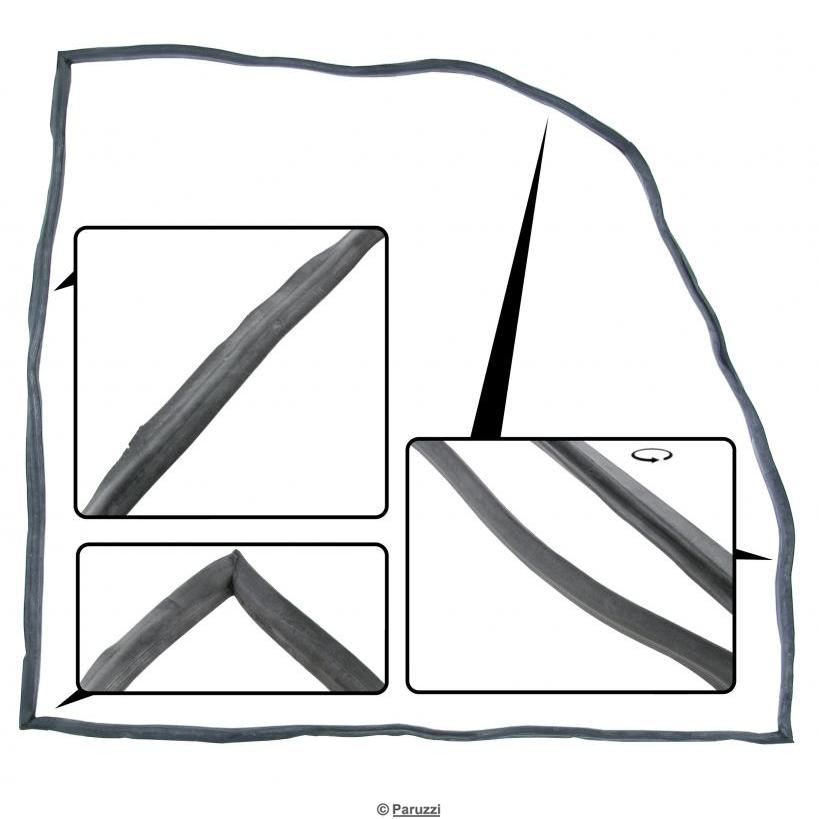 Türdichtung B-Qualität rechts
