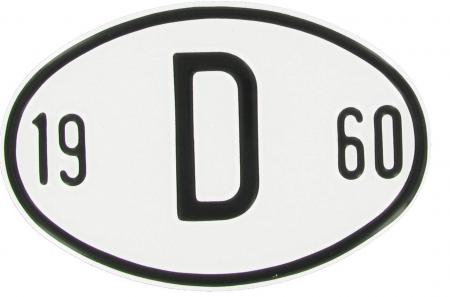 Landesplakette D 1960