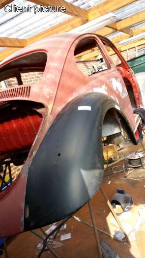 Rechter hinterer Kotflügel