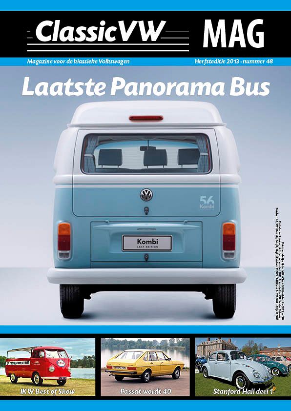 ClassicVW Boxer Magazin Herbst 2013 Nr. 48
