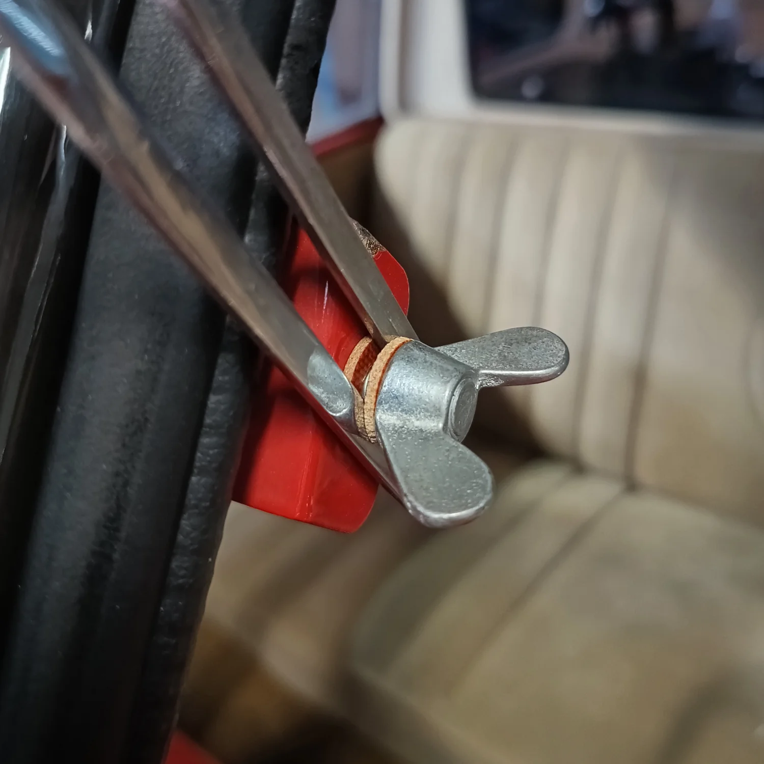 Safari Flügelmutter Unterlegscheibe VW Bus -07/67