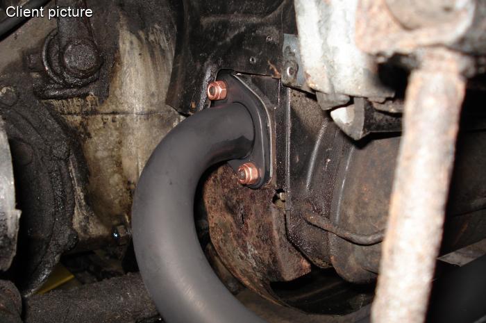 Verkupferte Auspuffmuttern (8 Stück)